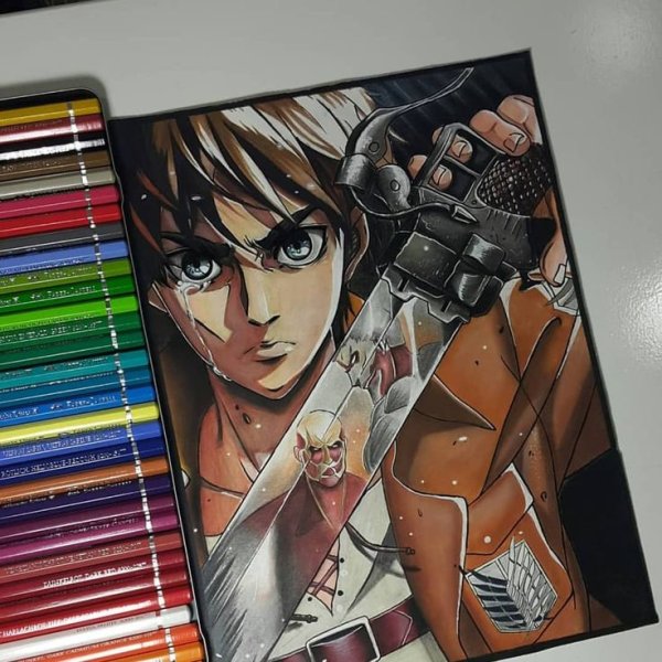 Атака титанов маркерами