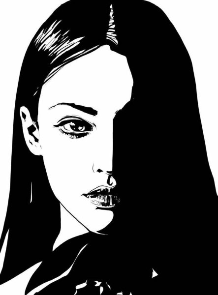 Черно белые рисунки