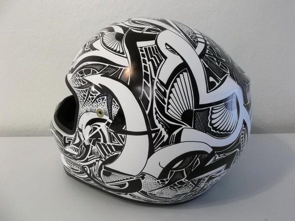 Шлем Зентангл