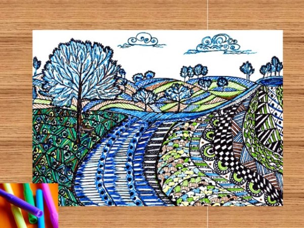 Фломастеры для рисования