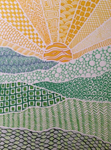 Техники рисования фломастерами