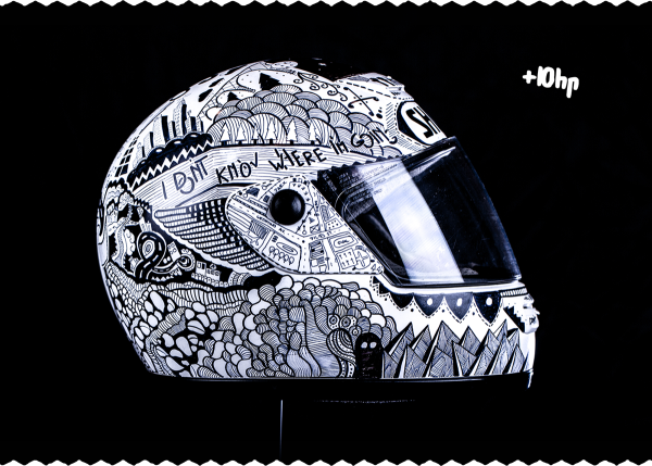 Каска рисунок