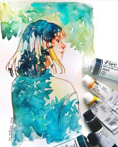 Акварельные ручки для рисования