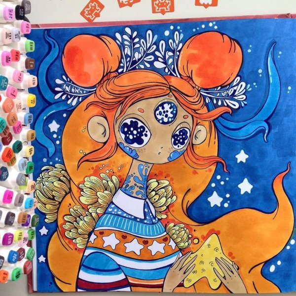 Идеи для рисунков красками