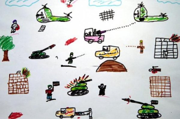 Рисунок военной базы