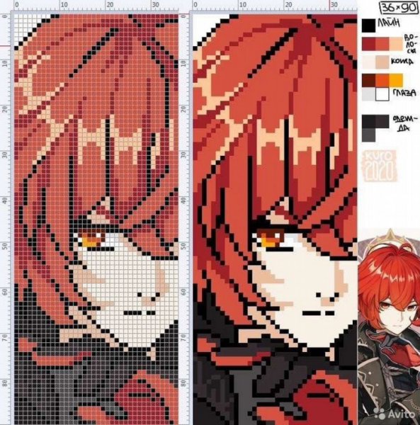 Геншин Импакт фан арты