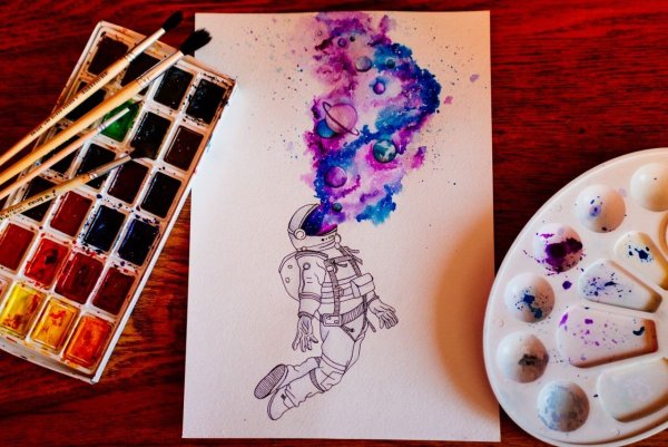 Скетчинг космос