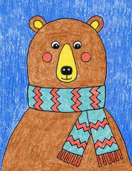 Портрет мишки