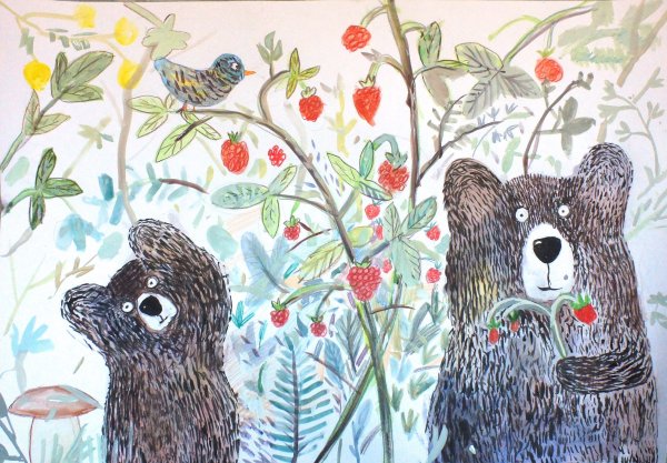 Рисование фломастерами для детей