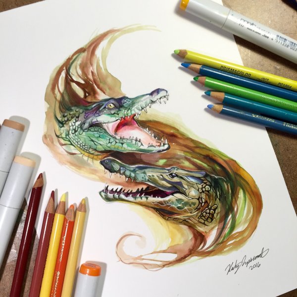 Кэти Липскомб драконы