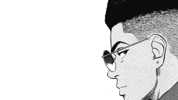 Мияги рисунок ручкой