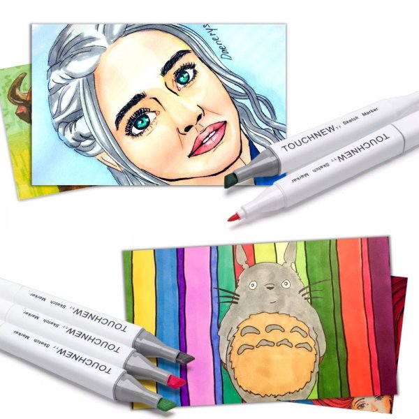 Рисунки маркерами для начинающих