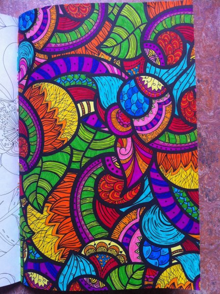 Орнамент фломастером