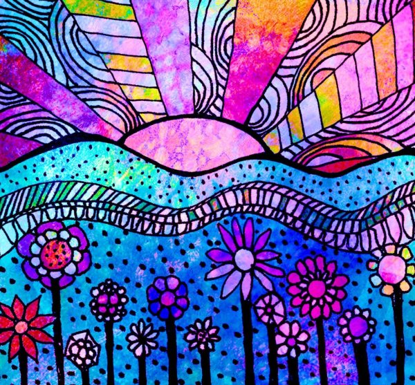 Рисование фломастерами для детей