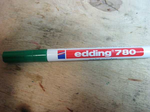 Маркер 791 эмаль 1-2мм (для печатных плат) чёрный