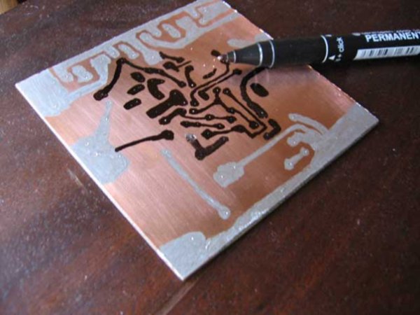 Маркер (для печатных плат) чёрный