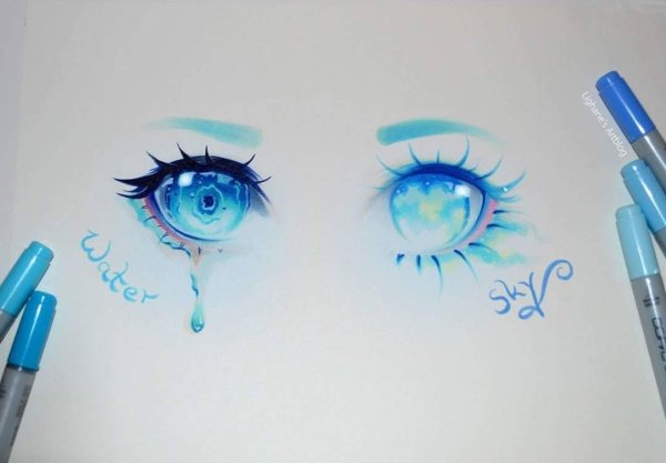 Скетчбук Кристаллы