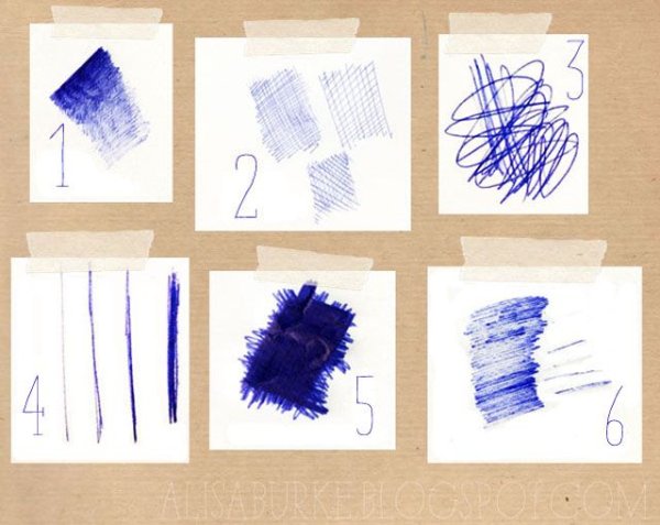 Абстракция фломастерами