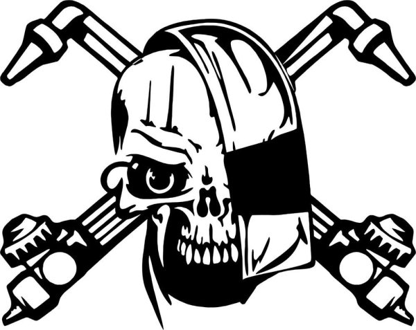 Череп сварщик