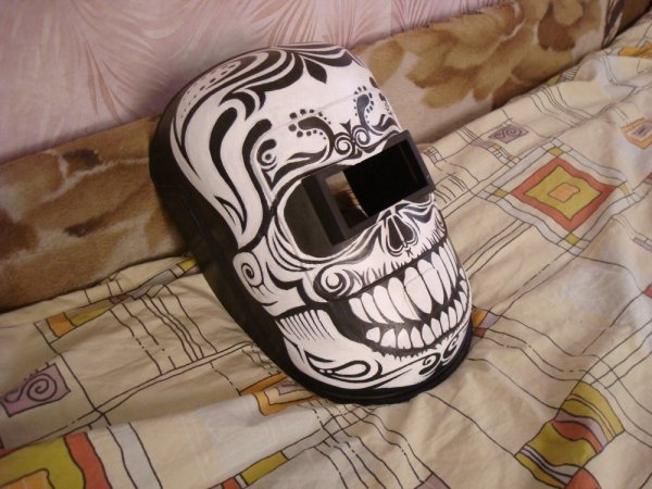 Сварочные маски разрисованные