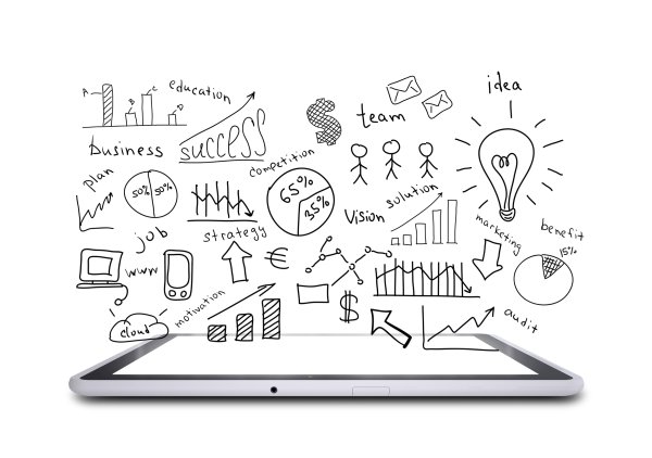 Надписи маркером на доске