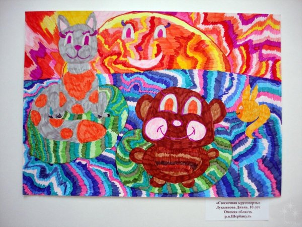 Рисование фломастерами для детей