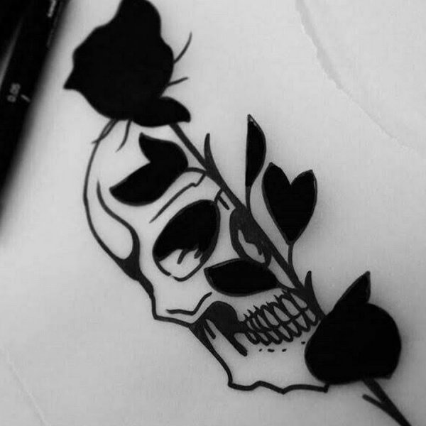 Черные тату эскизы
