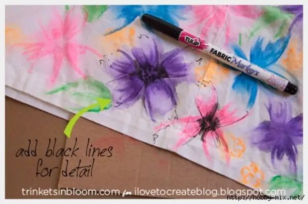 Маркеры для рисования на ткани