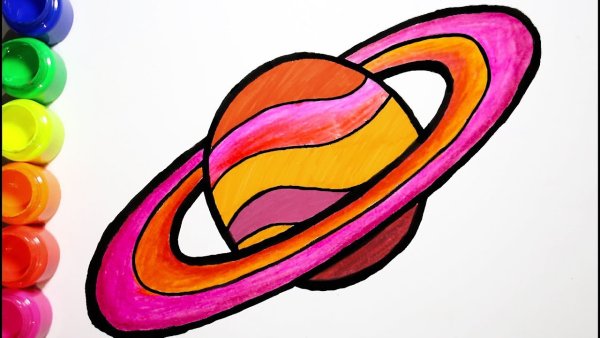 Планеты фломастерами