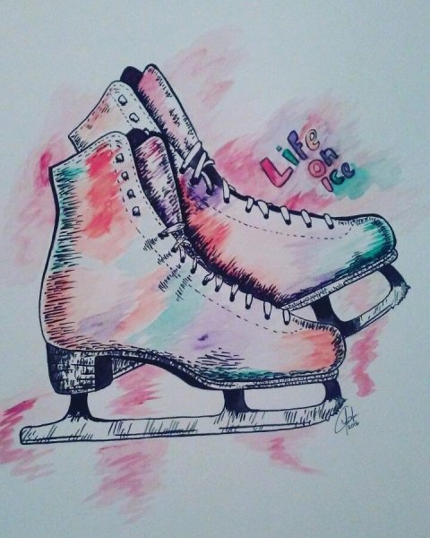 Рисование коньки