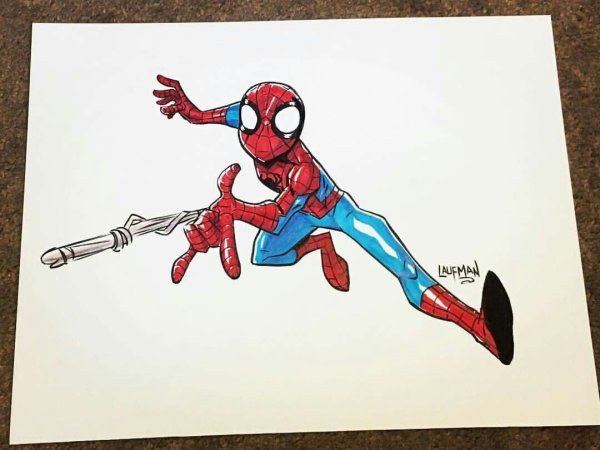 Супергерои маркерами