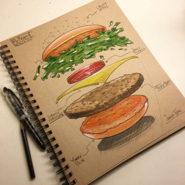 Скетчбук оригинальный