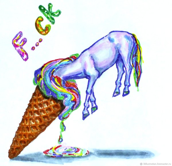 Необычные рисунки маркерами