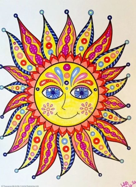 Солнце декоративное