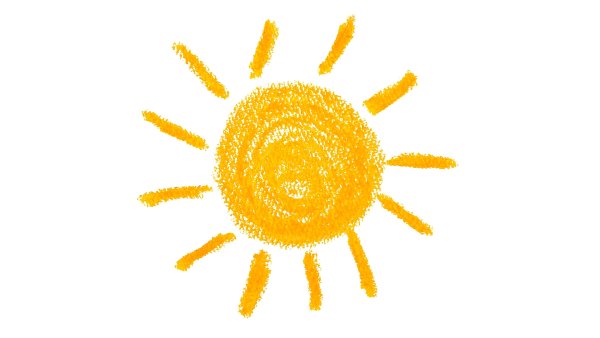 Солнце мелком