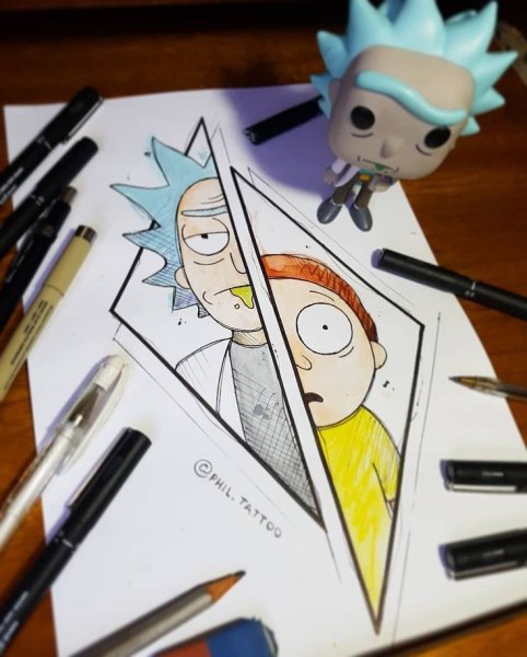 Рик и Морти. Скетчбук