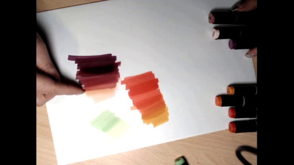 Вода маркерами