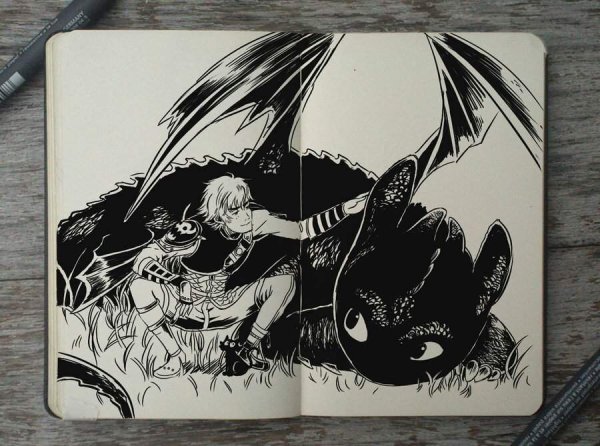 Габриэль Пикколо дракон