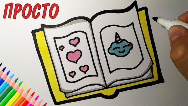 Леденец маркерами для скетчинга