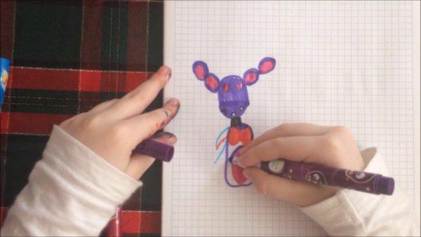 Нарисовать АНИМАТРОНИКОВ фломастерами