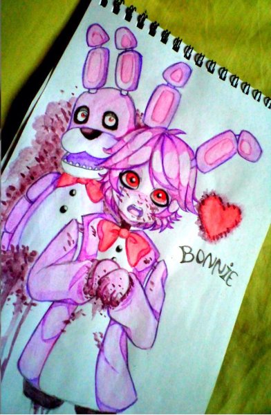 Нарисовать Твистед Бонни