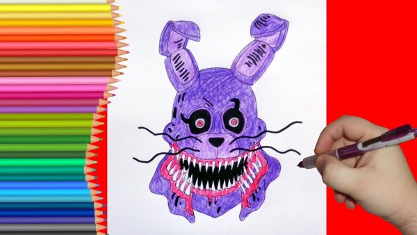 Рисование АНИМАТРОНИКОВ маркерами