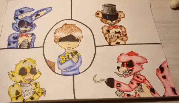 Фокси рисунки маркерами