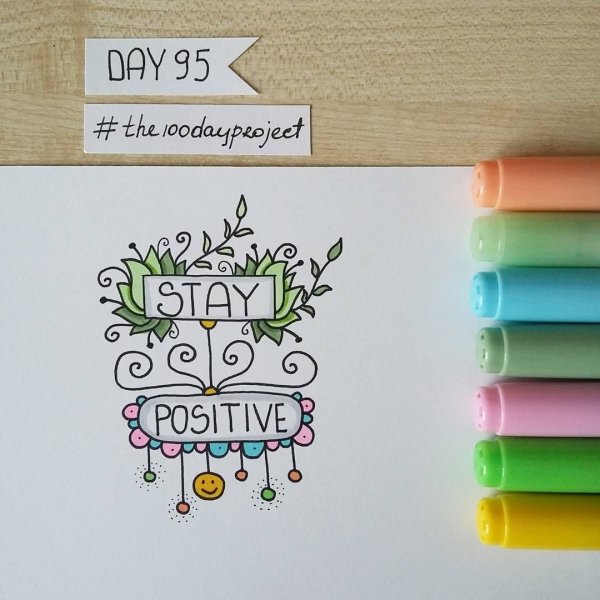 Карточки для рисования маркерами