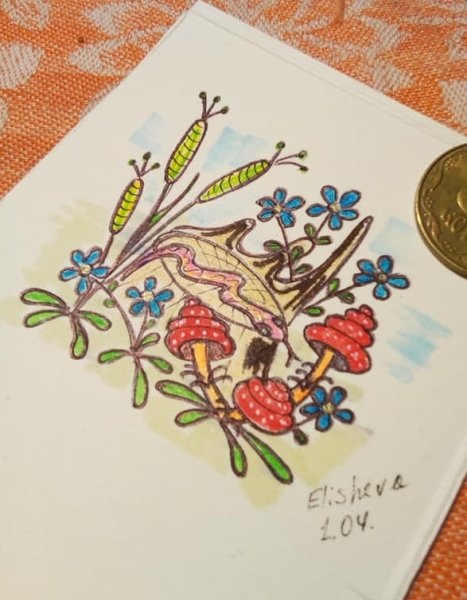 Скетчинг маркерами Лизы Красновой