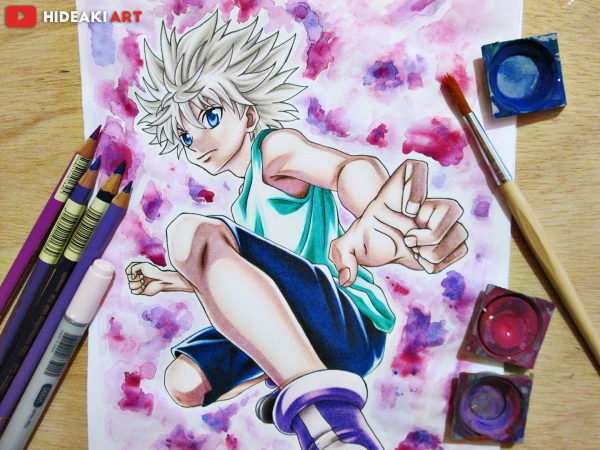 Хантер х Хантер арт для срисовки