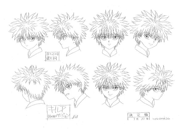 Тату эскизы в стиле аниме Хантер х Хантер