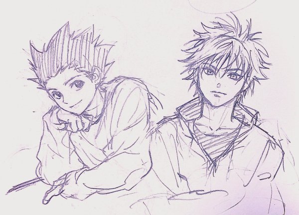 Киллуа скетч