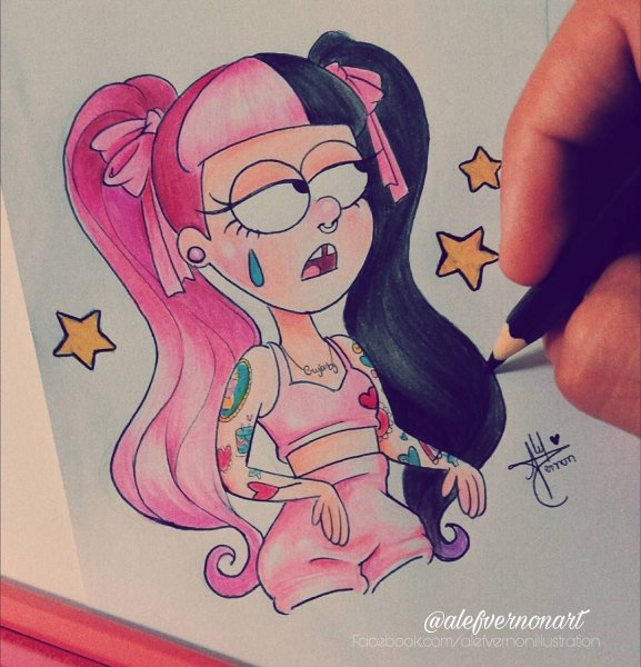 Скетчбук. Гравити Фолз