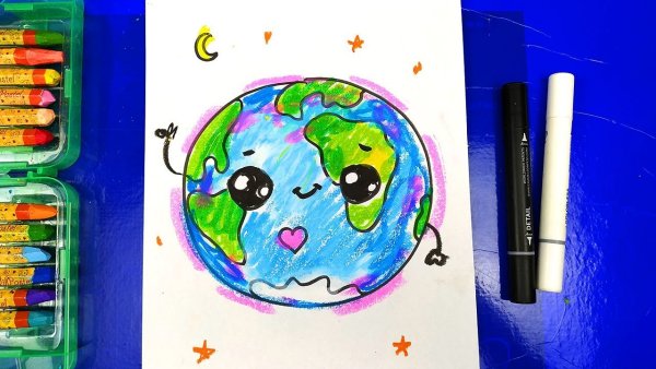 Планеты фломастерами